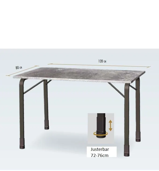 Bord 120 X 75 Cm Westfield Elegance 6 Bord 120 X 75 Cm Westfield Elegance - Billede 4