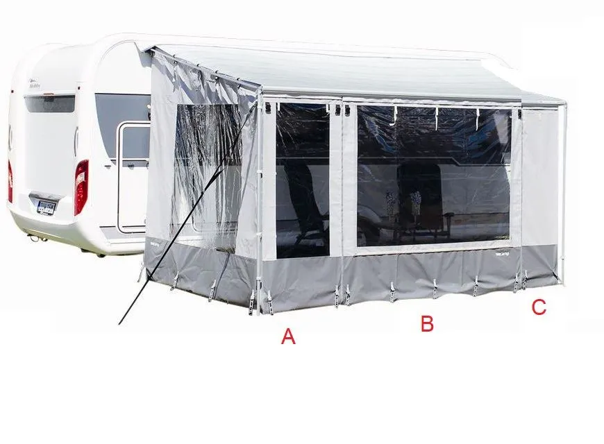 360 CM - FRONT TIL POSEMARKISE "WECAMP" 7 360 CM - FRONT TIL POSEMARKISE "WECAMP" - Billede 5