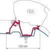 Adapter Til Fiamma Markise F80 - F65 MC Sprinter - VW Crafter -Campingudstyr Butik Adapter Fiamma Mercedes20Sprinter VW Crafter 905285 Campingpriser.dk p