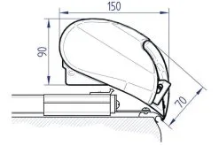 Adaptersæt Til Serie 6, LMC Liberty 4,00 Meter Markise. -Campingudstyr Butik AdaptersC3A6t Thule Markise 6300 9200 LMC 1475920 Campingpriser.dk p