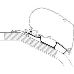 Adaptersæt Til Serie 6, LMC Liberty 4,00 Meter Markise. -Campingudstyr Butik AdaptersC3A6t Thule Markise 6300 9200 LMC 1 1475920 Campingpriser.dk p