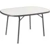 Bord 130 X 90 Cm Oval Dukdalf -Campingudstyr Butik Campingbord Scandinavic 13020x209020cm Campingpriser.dk p