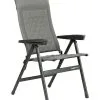 Stol Advancer LifeStyle Westfield Lysegrå -Campingudstyr Butik Campingstol Westfield Advancer Lifestyle Campingpriser.dk p