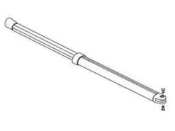 Tagstang V Posemarkise XL 360 - 550 Cm Fiamma Overligger