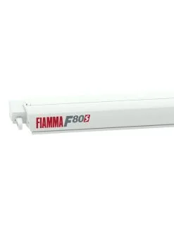 290 Markise "Fiamma F80s" - Tagmonteret - Hvid Boks