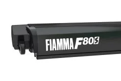 320 Markise "Fiamma F80" - Tagmonteret - Sort Boks