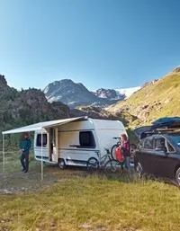 450 Markise "Thule 6300" Mystic Grey 12V 7 450 Markise "Thule 6300" Mystic Grey 12V - Billede 5