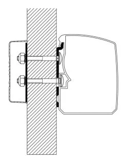 Beslag For Vægmontering Thule 3200