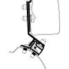 Beslag For PSA Minivan Thule Markise 3200 -Campingudstyr Butik Thule Beslag Markise 3200 PSA minivan 913075 Campingpriser.dk p
