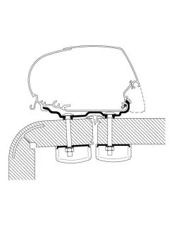 Adapter Thule 5200 "Hymer 2016"