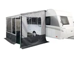 440 Cm - Front Med Dør Til Posemarkise "Wecamp"